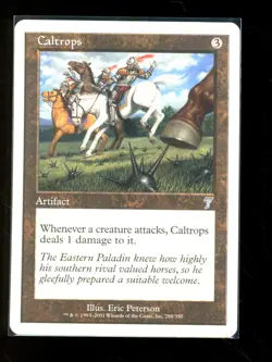 MTG Caltrops Seventh Edition 288/350 Magic The Gathering - Image 1