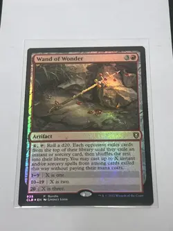 MTG Wand of Wonder Foil Battle for Baldur's Gate - Image 1