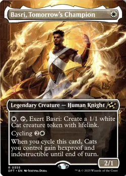 NM - Basri, Tomorrow's Champion (Borderless) R Aetherdrift 355 - Image 1