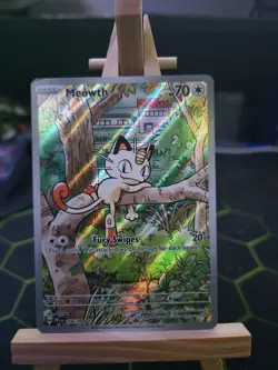 Pokemon TCG Meowth 106/094 Near Mint/Mint Pack Fresh Phantasmal Flames - Image 1
