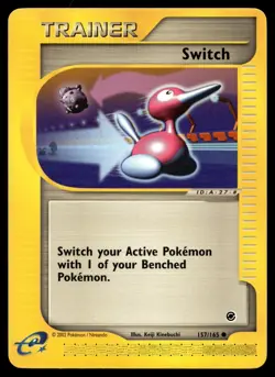 SWITCH 157/165 COMMON EXPEDITION BASE SET POKEMON - Image 1