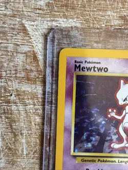 Pokemon TCG Mewtwo Holo Base Set 10/102, Never Played - Image 4