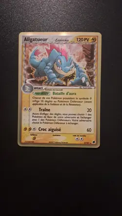 Carte Pokemon HOLO Aligatueur 2/101 EX Ile des Dragons Bloc EX FR - Image 1