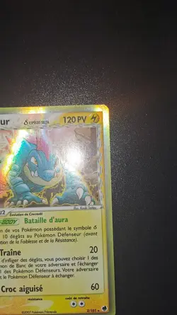 Carte Pokemon HOLO Aligatueur 2/101 EX Ile des Dragons Bloc EX FR - Image 4