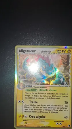 Carte Pokemon HOLO Aligatueur 2/101 EX Ile des Dragons Bloc EX FR - Image 5
