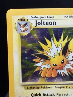 Pokemon TCG WOTC Jungle Jolteon 4/64 Holo Rare Unlimited Very LP! - Image 2