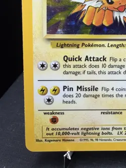 Pokemon TCG WOTC Jungle Jolteon 4/64 Holo Rare Unlimited Very LP! - Image 5