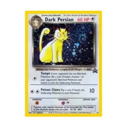 Pokemon WoTC Promo Dark Persian (P) #17 VG - Image 1