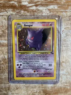 Pokemon TCG Gengar Fossil Holo 5/62, Never Played - Image 1