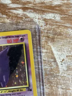 Pokemon TCG Gengar Fossil Holo 5/62, Never Played - Image 4