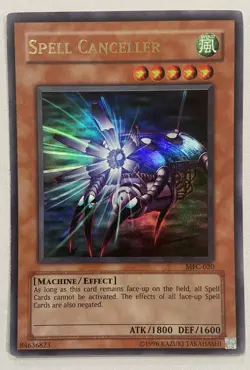YuGiOh Spell Canceller MFC-020 Ultra Rare - Image 1