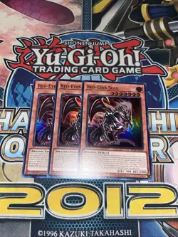Yugioh x3 Red-Eyes Soul MP24-EN260 1st Ed Ultra Rare Playset - Image 1