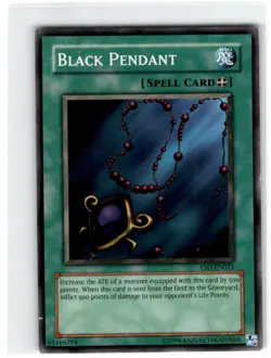 Yu-Gi-Oh! Black Pendant Common YSD-EN021 Moderately Played Unlimited - Image 1