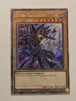 Dark Magician RA04-EN001 Quarter Century Secret Rare Yugioh New Alt Art NM - Image 1