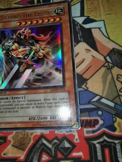Gilford the Legend sd5-en001 1st Edition (MP) Ultra Rare Yu-Gi-Oh! - Image 5