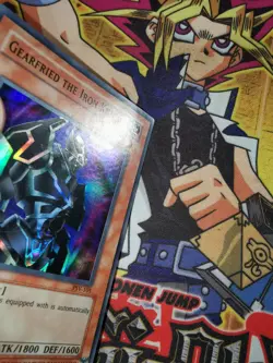 Gearfried the Iron Knight psv-101 Unltd Ed (LP/MP) Super Rare Yu-Gi-Oh! - Image 2