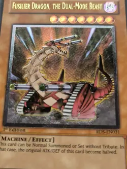 Fusilier Dragon, The Dual-Mode Beast - RDS-EN031 - 1st Ultimate Rare NM - Yugioh - Image 2