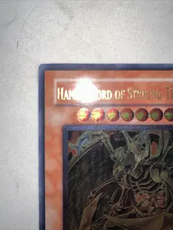 Yu-Gi-Oh Hamon, Lord of Striking Thunder SOI-EN002 1st Edition Ultimate Rare LP - Image 2