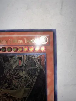 Yu-Gi-Oh Hamon, Lord of Striking Thunder SOI-EN002 1st Edition Ultimate Rare LP - Image 3