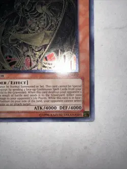 Yu-Gi-Oh Hamon, Lord of Striking Thunder SOI-EN002 1st Edition Ultimate Rare LP - Image 5