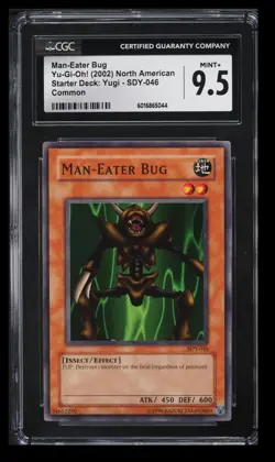 2002 Yu-Gi-Oh! Starter Deck: Yugi Man-Eater Bug CGC 9.5 North American #SDY-046 - Image 1