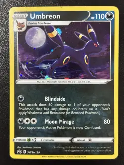 Umbreon - Promo SWSH: Sword & Shield Promo Cards SWSH129 NM - Image 1