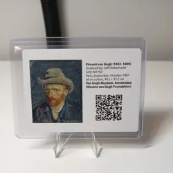 Pokemon x Van Gogh Museum QR Code Card (Does Not Come With Pikachu) - Image 1