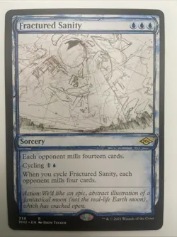 Fractured Sanity (Showcase) - Near Mint MTG Modern Horizons 2 - Image 1
