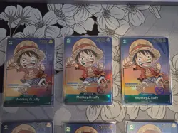 One Piece Monkey D. Luffy P-037 Promo Card TCG Foil - Image 2