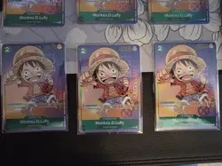 One Piece Monkey D. Luffy P-037 Promo Card TCG Foil - Image 4