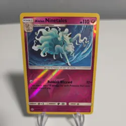 Alolan Ninetales 145/236 Cosmic Eclipse Reverse Holo Rare Pokemon Card - Image 1