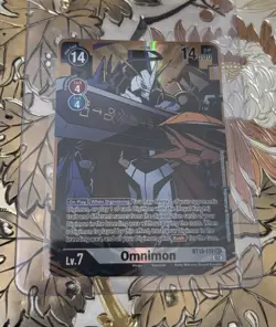 Digimon Card Game Alternate Art Omnimon BT13-112 SEC - Image 1