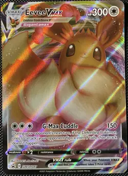 Eevee VMAX SWSH087 SWSH: Sword & Shield Promo Cards Holo - Pokemon Card - Image 1