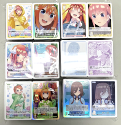 1500+ JAPANESE Quintessential Quintuplets Card Game Vol. 2 Bulk Cards - Image 1