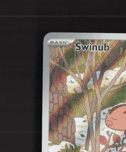 Swinub 165/159 Journey Together Full Art Ultra Rare Holo Pokemon Card NM - Image 3