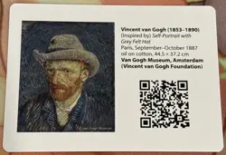 Pokemon x Van Gogh Museum Promo Card Insert (NO PIKACHU PROMO) - Image 1