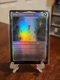 Aang, at the Crossroads - Foil Rare MtG Card TLA 203 - Image 2