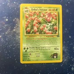 Pokemon Erika's Ivysaur Gym Challenge 41/132 Regular Uncommon Card LP - Image 1