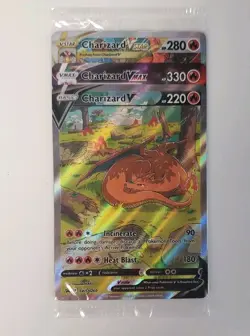 Pokemon Charizard UPC Promo Cards Set of 3 - V, VMax, & VStar *SEALED* - Image 2
