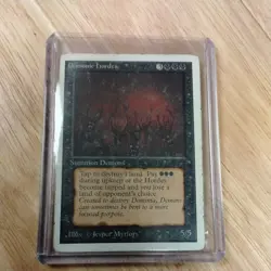 Magic The Gathering Demonic Hordes-Unlimited Edition-Summon Demons-Single Card - Image 1