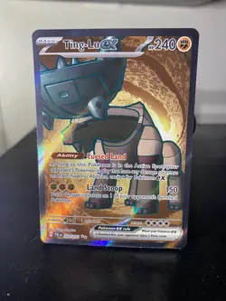 Ting-Lu ex 243/193 Rare Full Art Card -Paldea Evolved Pokemon - Image 1