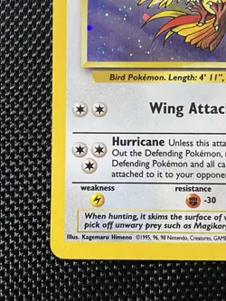 Pidgeot - 14/130 - SWIRL Pokemon Base Set 2 Holo Card WOTC LP/NM - Image 5