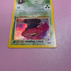 Pokemon Cards Gym Heroes Set Erika's Vileplume Rare Holo #5/132 - Image 4