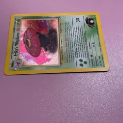 Pokemon Cards Gym Heroes Set Erika's Vileplume Rare Holo #5/132 - Image 5