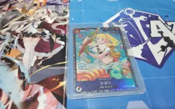 HIBARI TOP 8 FLAGSHIP BATTLE FOIL PROMO PR ONE PIECE TCG JAPANESE - Image 1