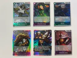 ONE PIECE TCG - 12 FOIL RARE CARD LOT (MIXED SETS) - Image 2