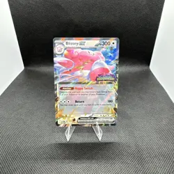 Pokemon TCG Blissey ex 134/167 2024 Twilight Masquerade Stamped Promo Card - NM - Image 1