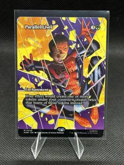 MTG Marvel's Spider-Man Parallel Lives M 0036 Borderless Non-Foil Mythic NM - Image 1
