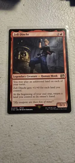 Zell Dincht Final Fantasy Regular - Image 1