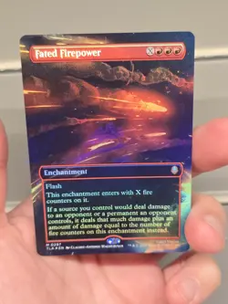 Fated Firepower (Borderless) - 297 - TLA - NM - MTG Magic the Gathering - Image 1